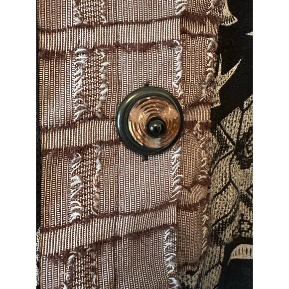 Cupcake Flying Geese Abstract Jacket - Small - Picture 4 of 4